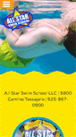 Mobile Screenshot of allstarswimschool.com
