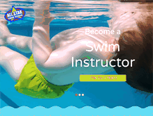 Tablet Screenshot of allstarswimschool.com